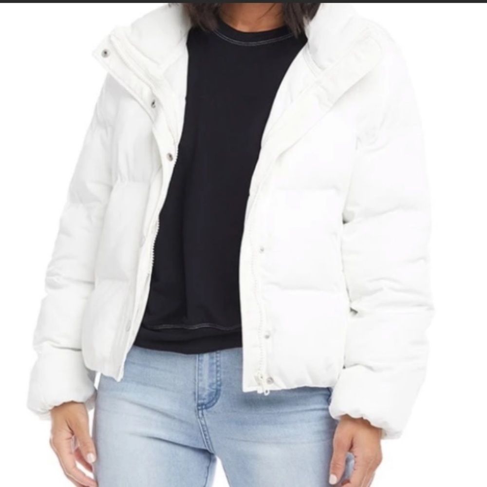 White Puffer Jacket